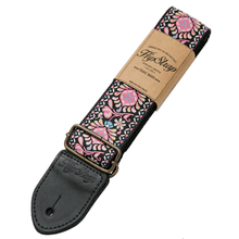 Load image into Gallery viewer, HipStrap Coral Haze Vintage Style Guitar Strap