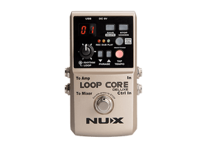 NUX Loop Core Deluxe Bundle 24-bit Looper Pedal + Free Shipping