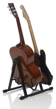 Cargar imagen en el visor de la galería, Gator Frameworks Rok-It Universal Double A-Frame Guitar Stand - Tensolo Music Co.