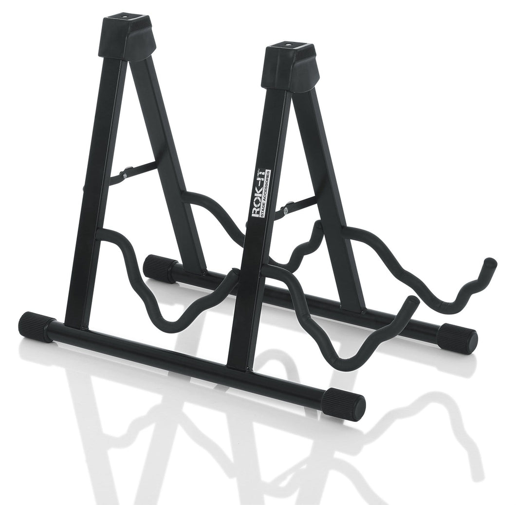 Gator Frameworks Rok-It Universal Double A-Frame Guitar Stand - Tensolo Music Co.