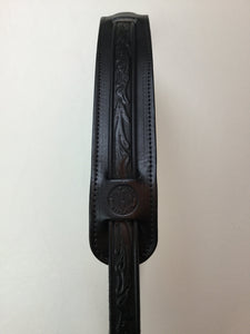Long Hollow Leather - Premier Series Traditional 1" with Buckle Set