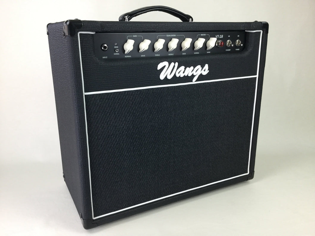 Wangs VT-18 (Black) - All Tube Amplifier Combo (w/ foot switch)