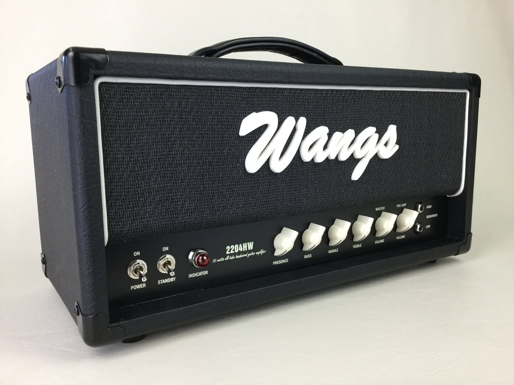 Wangs 2204 HW (Black/Black) - All Tube Amplifier Head