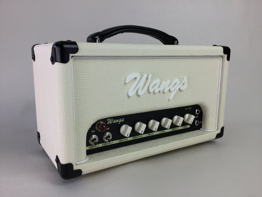Wangs VT-15H (White) - All Tube Amplifier Head