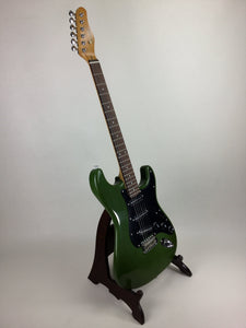 Atsah Guitars Model S Forest Green (w/ padded Atsah gig-bag)