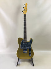 Carregar imagem no visualizador da galeria, Atsah Guitars Model T Gold Metallic (w/ padded Atsah gig-bag)