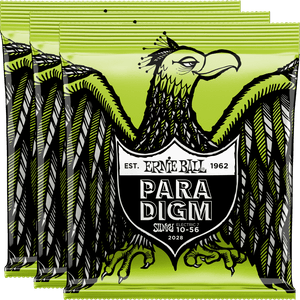 Ernie Ball Paradigm 7-String Regular Slinky Strings 10-56 - 3 Pack