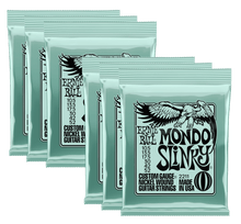 Carregar imagem no visualizador da galeria, Ernie Ball Mondo Slinky Nickel Wound Electric Guitar Strings (10.5-52) 3 or 6 Pack - Tensolo Music Co.