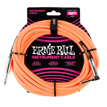 Carregar imagem no visualizador da galeria, Ernie Ball 18&#39; Braided Straight/Angle Instrument Cable