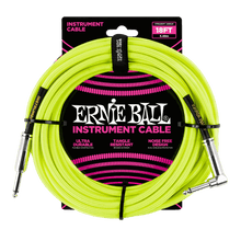 Charger l&#39;image dans la galerie, Ernie Ball 18&#39; Braided Straight/Angle Instrument Cable