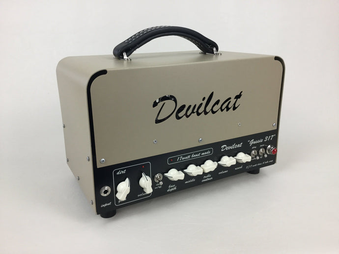 Devilcat Ampifiers - Gussie 317 3W/17W All tube -  Desert Tan + Free Shipping