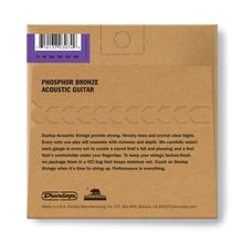 Cargar imagen en el visor de la galería, Dunlop Strings - Phos Bronze Med Light 11-52 (3 Pack) - Tensolo Music Co.
