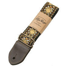 Carregar imagem no visualizador da galeria, HipStrap Gold Haze Vintage Style Guitar Strap