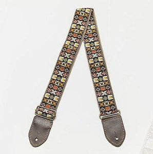 HipStrap Woodstock Brown Vintage Style Guitar Strap