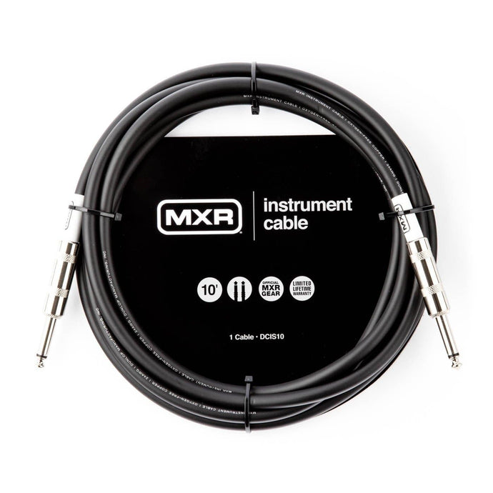 MXR Standard Instrument Cable - 10' Straight/Straight - Tensolo Music Co.