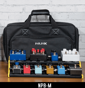 NUX Bumblebee NPB-M (Medium 6 Bar) Pedalboard with Carry Bag - Tensolo Music Co.