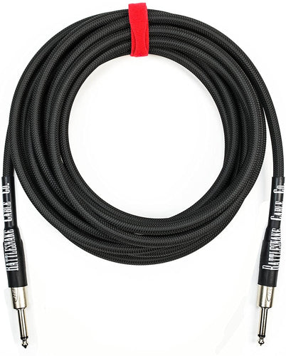 Rattlesnake Cable Co. - 20' Standard Instrument - Straight to Straight Plugs